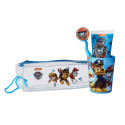 Set de Baño con Cepillo de Dientes Patrulla Canina