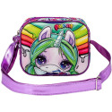 Bolso Bandolera Poopsie Arcoíris Cuadrado