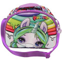 Bolsa Portaalimentos 3D con Correa Bandolera Poopsie Rainbow