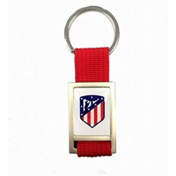 Llavero Atlético de Madrid Nylon Rojo