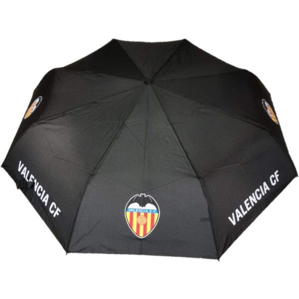Paraguas Plegable Valencia CF Negro