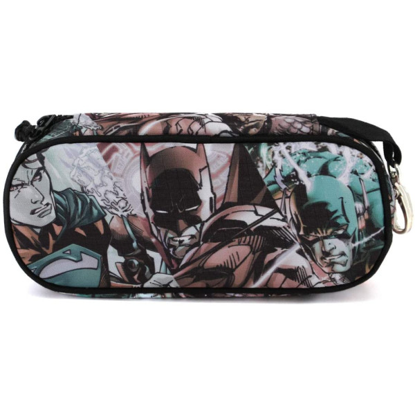 Estuche Portatodo Doble La Liga de La Justicia Comic