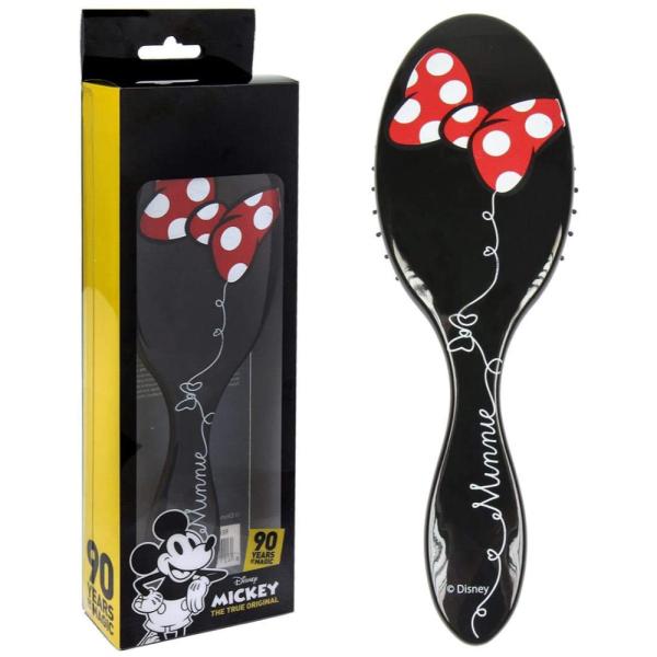 Cepillo Para El Pelo Minnie Mouse Negro