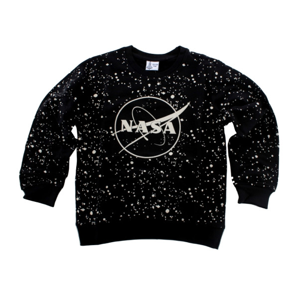 Sudadera Nasa Niña Negro