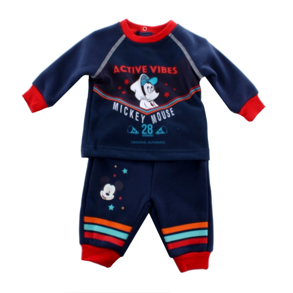 Chándal Para Bebé Mickey Mouse Azul Marino