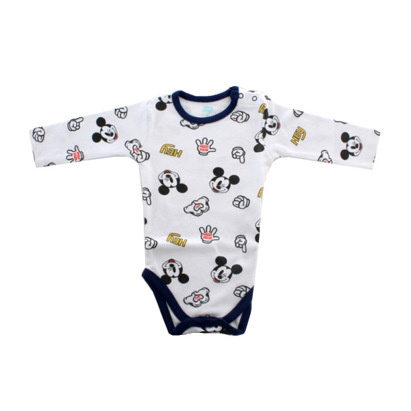 Body Manga Larga Mickey Mouse