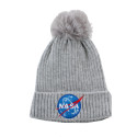 Gorro con Pompón Nasa Gris Niña