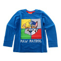 Camiseta de Manga Larga Patrulla Canina Faces Niño Azul
