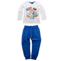 Pijama Invierno Superthings Niño Blanco Pow