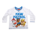 Pijama Invierno Patrulla Canina Niño Blanco