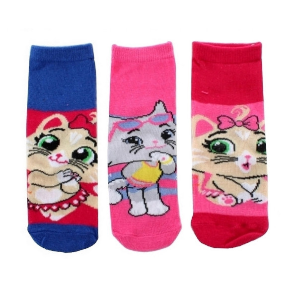 Pack 3 Calcetines 44 Cats Gatitas