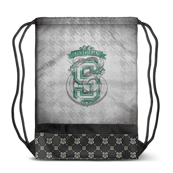 Saco Gymsack Harry Potter Emblem Slytherin
