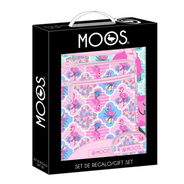 Set de Papelería Moos Flamingo Pink