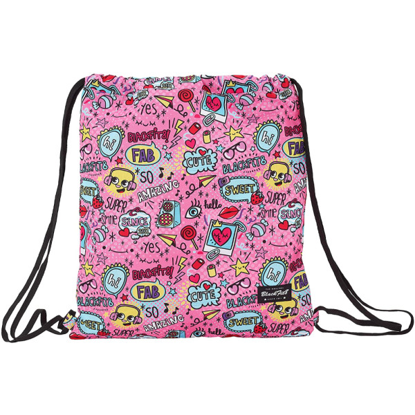 Saco Gymsack Blackfit8 Fab