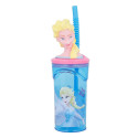 Vaso Frozen Iridescent Aqua Figura 3D 360 ML 