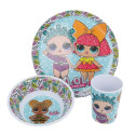 Set de Menaje Para Microondas LOL Surprise 3 Piezas