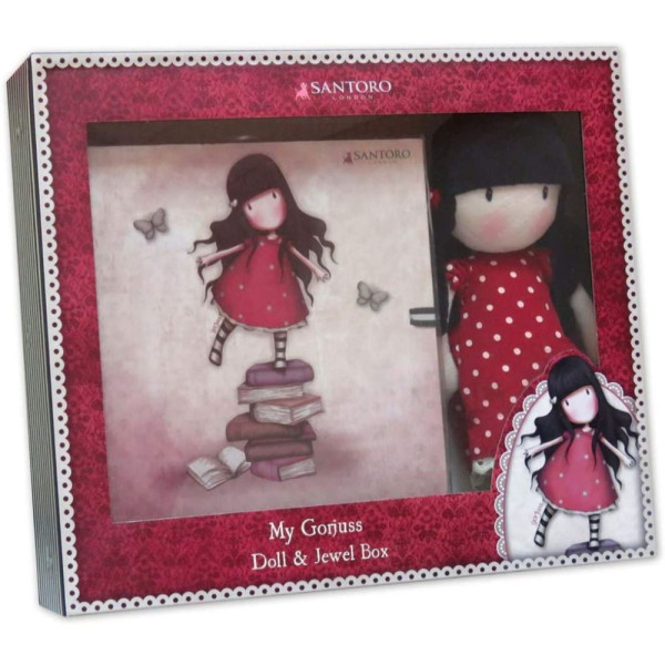 Set de Regalo Muñeca y Joyero Gorjuss New Heights 