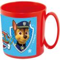 Taza Patrulla Canina De Plástico Para Microondas 350 ML