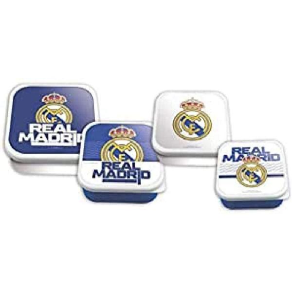 Set 4 Sandwicheras Real Madrid