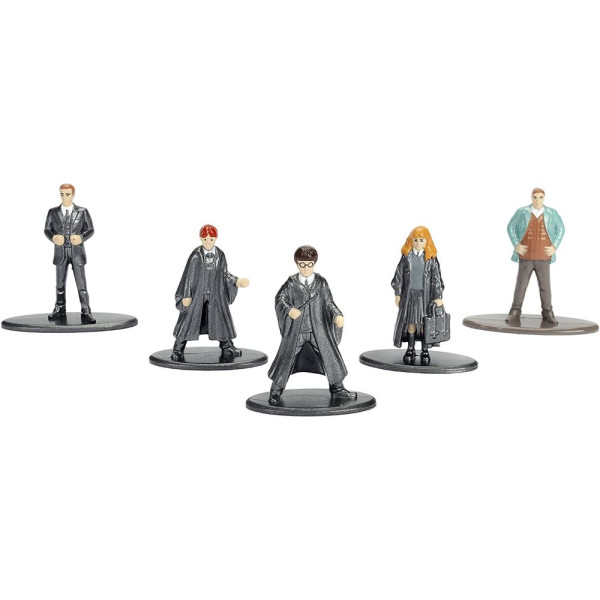 Set 5 Mini Figuras Metal Harry Potter 98666 Jada Toys