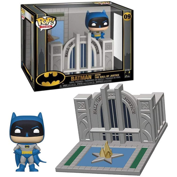 Figura Funko Pop! Batman With The Hall Of Justice 09