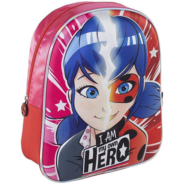 Mochila Guardería 3D Ladybug I Am My Own Hero