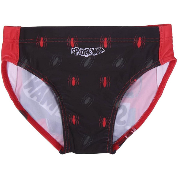 Bañador Spiderman Niño Slip Rojo