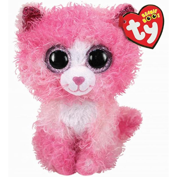 Peluche Ty Gato Rosa 23 CM