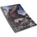 Cuaderno Jurassic World A4 con Hojas Cuadriculadas