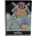 Cuaderno Pokemon Squirtle A4 Con Hojas Cuadriculadas