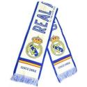 Bufanda Real Madrid Blanco y Azul