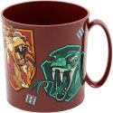 Taza Harry Potter School Shields De Plástico Para Microondas 350 ML