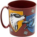 Taza Harry Potter School Shields De Plástico Para Microondas 350 ML