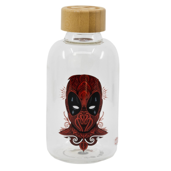 Botella de Cristal Deadpool 620 ML