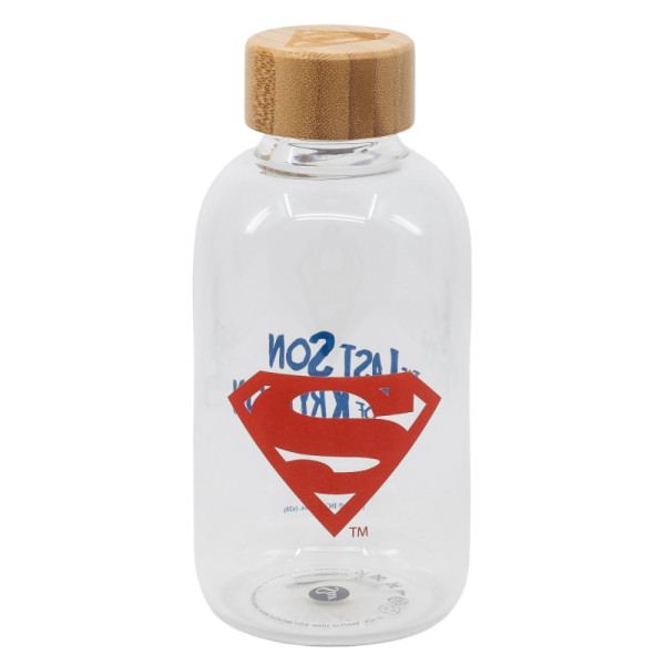 Botella de Cristal Superman Symbol 620 ML
