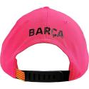 Gorra FC Barcelona Rosa Flúor Adulto