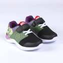 Zapatillas Deportivas con Luces Hulk Niño Verdes y Moradas