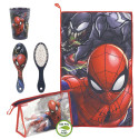 Set de Baño con Neceser Spiderman Transparente