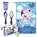Set de Baño con Neceser Mickey Mouse Transparente