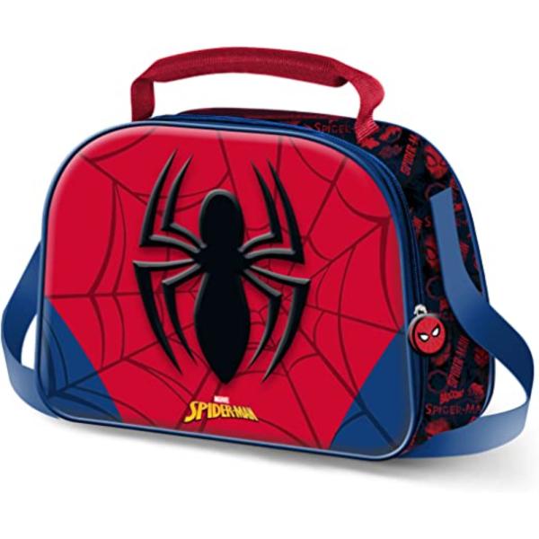Bolsa Portaalimentos 3D Con Correa Bandolera Spiderman Spider
