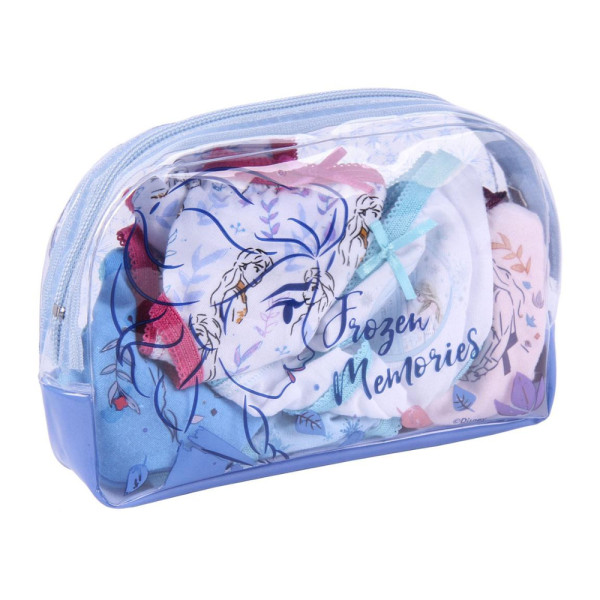Pack 5 Braguitas Frozen con Neceser