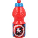 Botella Cantimplora Plástico Capitán América Force 400 ML