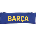 Estuche Portatodo Rectangular Plano FC Barcelona a Cuadros