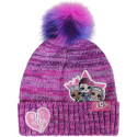 Gorro con Pompón LOL Surprise Rosa Niña