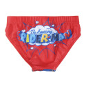 Bañador Spiderman Niño Slip Rojo y Azul