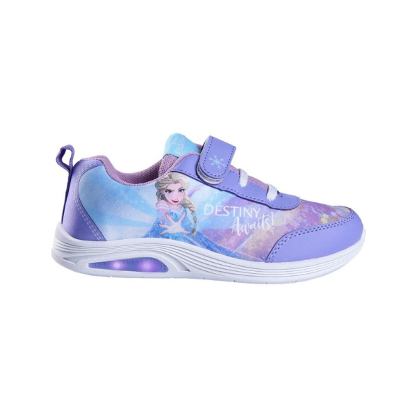 Zapatillas con Luces Frozen 2 Niña Lilas