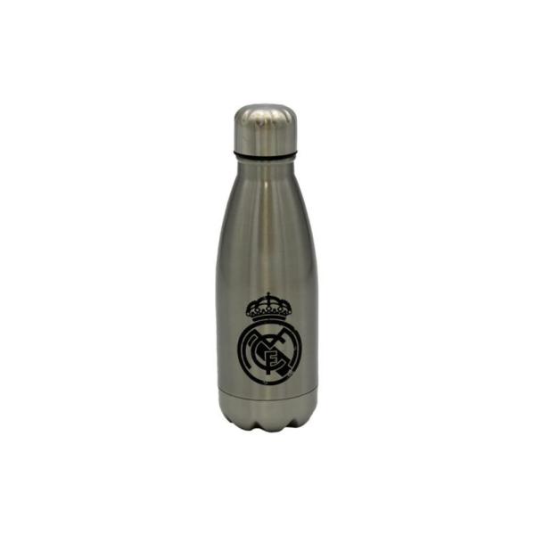 Botella de Acero Inoxidable Real Madrid Plateado 550 ML