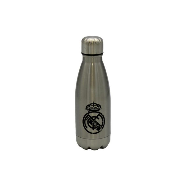 Botella de Acero Inoxidable Real Madrid Plateado 550 ML