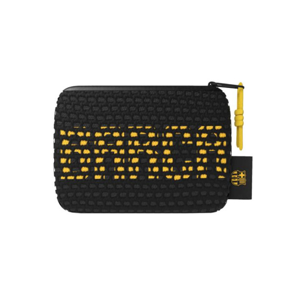 Monedero FC Barcelona Malla Negro