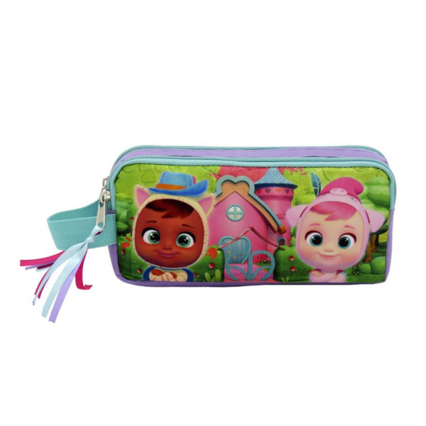 Estuche Portatodo Doble Bebés Llorones Storyland